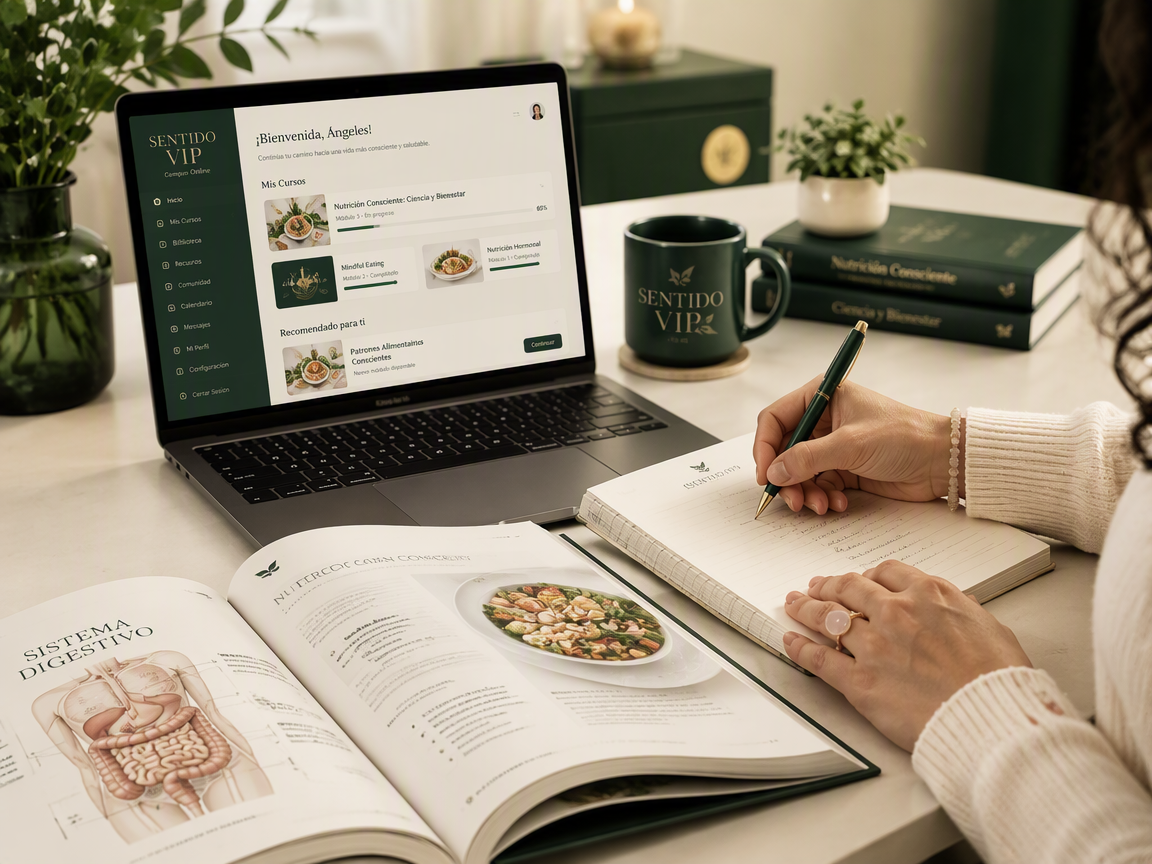 Estudio y Nutrición Holística en Campus Virtual